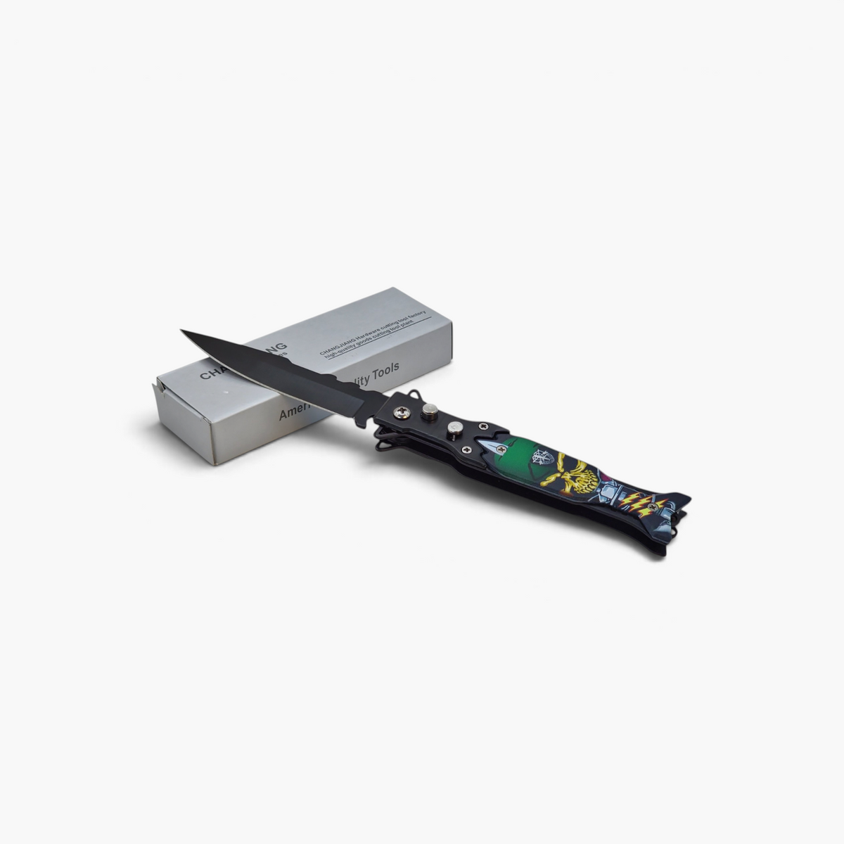 F-450 Navaja Automatica Calavera Comando
