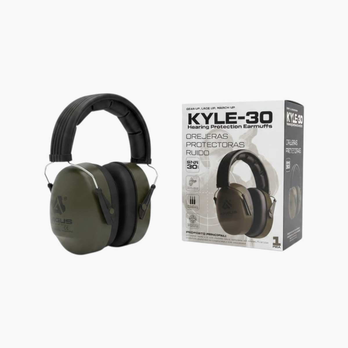 ARGUS Orejeras Protectoras Ruido Kyle 30