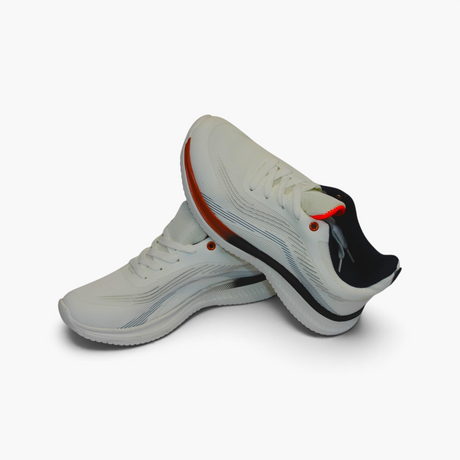 Tenis deportivos blancos tácticos para entrenamiento militar y acondicionamiento físico de las fuerzas armadas.